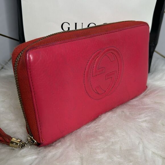 💯Authentic Gucci Soho Long Zipped Wallet 🍀 - Picture 9 of 16